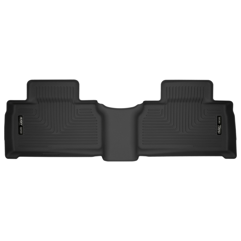 Ford Explorer Floor Mats - Rubber - Rear - Husky Liners - X-act Contour - Black - `20-`27